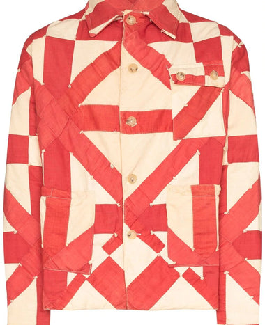 Bode Asterix Print Jacket
