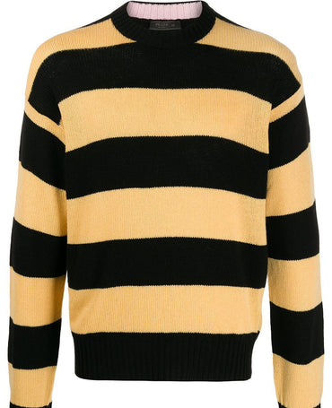 Prada Striped Cashmere Jumper